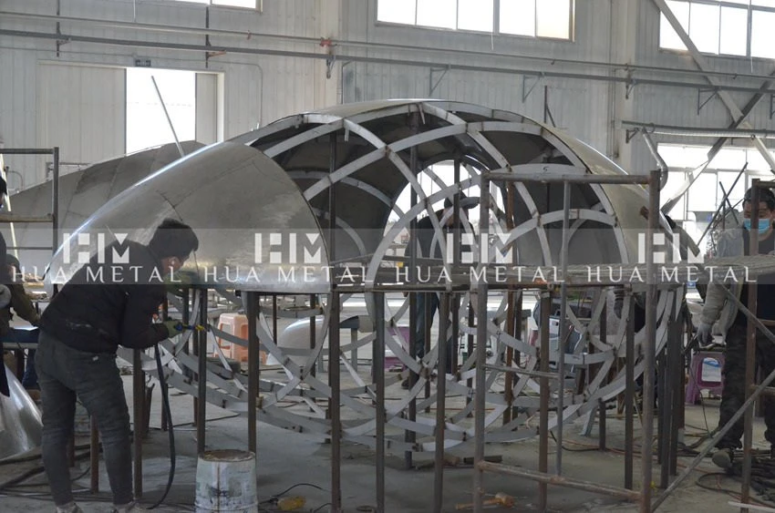 fabricating-of-stainless-steel-heart-sculpture